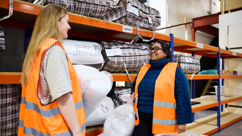 Zarach Yorkshire Housing raise over £30,000 to help end bed poverty in Yorkshire